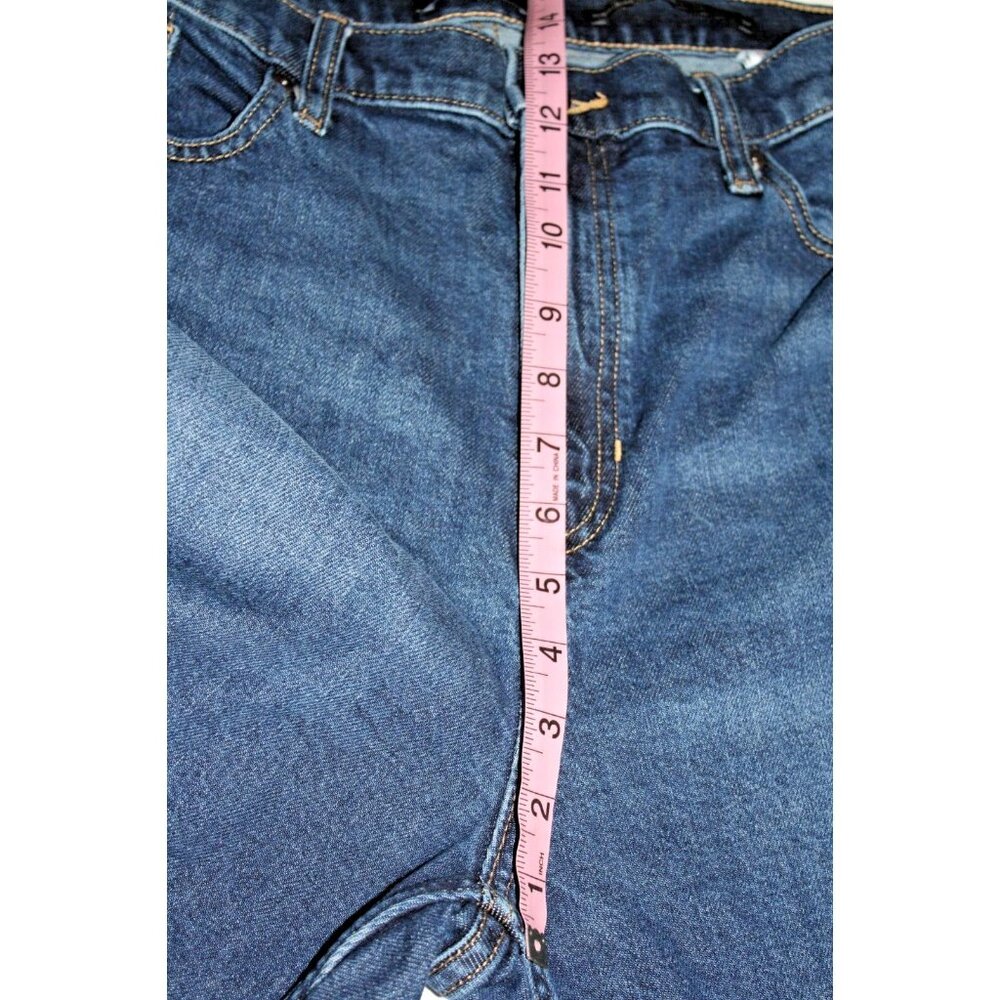 BANANA REPUBLIC Men's Blue Denim Jeans 34 X 27 Straight High Rise - Picture 5 of 6
